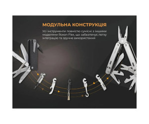 Мультитул Roxon Mini Flex Companion S504G Мультитул Roxon Mini Flex Companion S504G